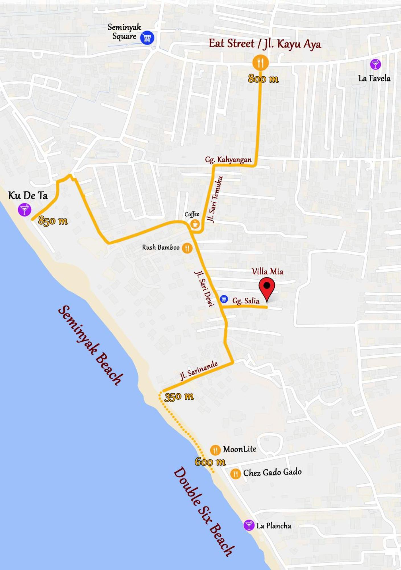 Villa Mia Seminyak - Boutique Villas מראה חיצוני תמונה